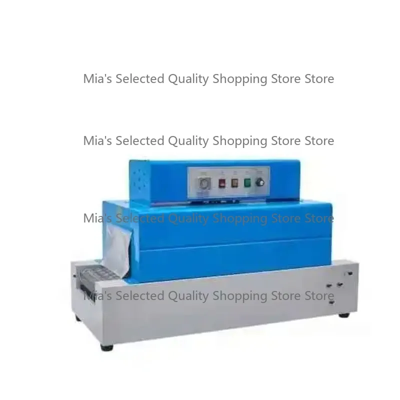 BS260 Semi-Automatic Shrink Wrapping Machine PE Film Heat Tunnel Packaging for Water Bottles Automatic Shrinking Machine