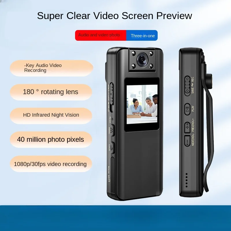 

Law enforcement recorder Recording pen with screen recording Recording machine high definition action camera Camera