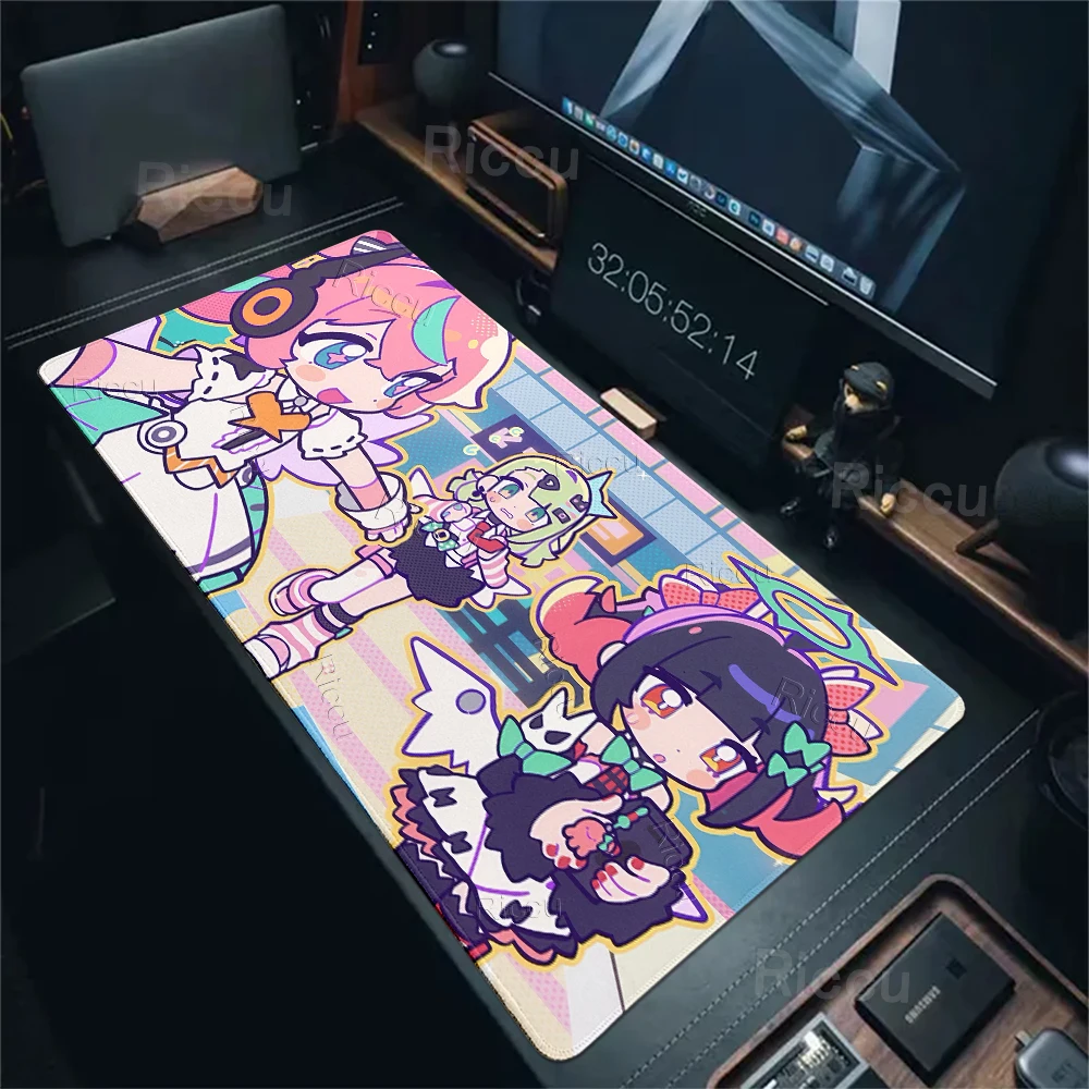 Mouse Pads XXL Zenless Zone Zero 'Angels of Delusion' Aria Chinatsu Aesthetics Mat Gaming Character Desk Accessories Nonslip Rug