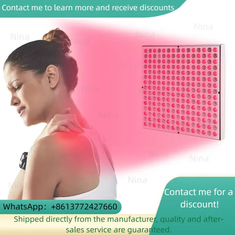 2025 New Arrival Home Use 45w 660nm 850nm Near In-frared Pain Relief Multifunctional Red Light Therapy Panel for Muscle