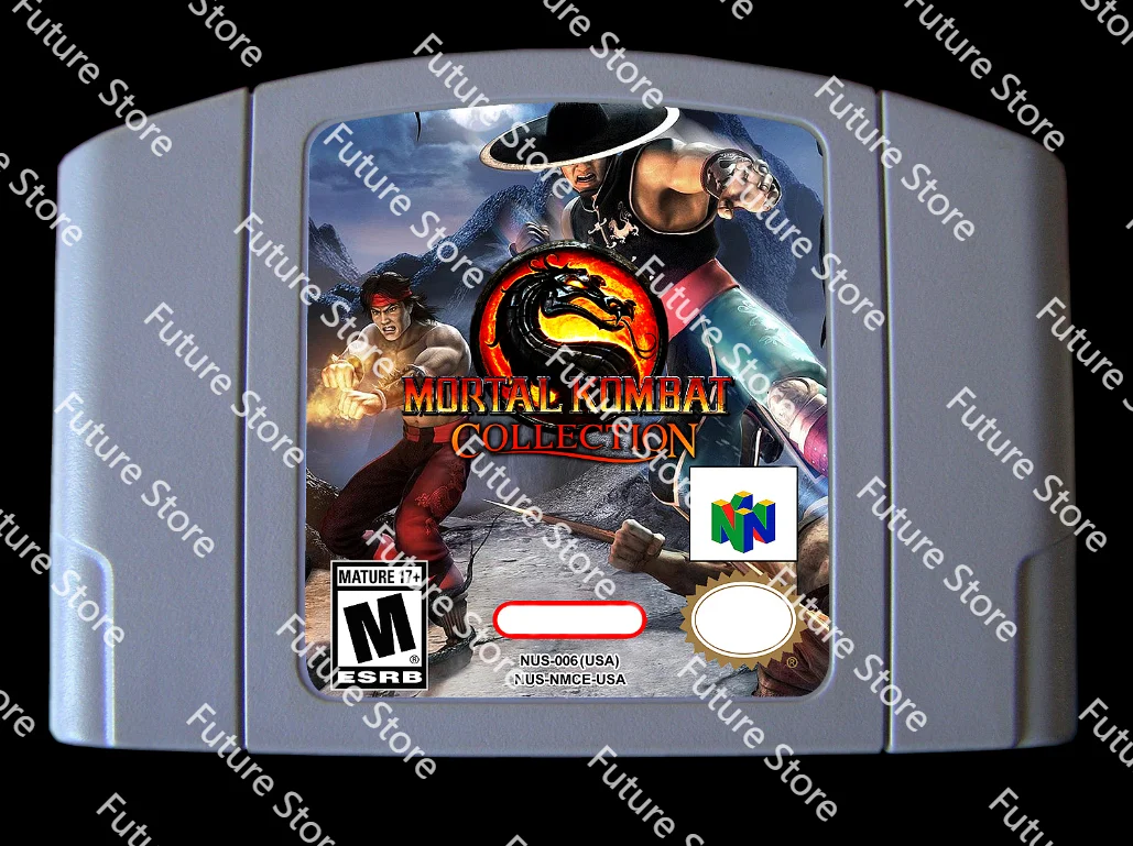 

64bit game ** MORTAL KOMBAT 3 in 1 cartridge ( USA Version!! English Language!! )