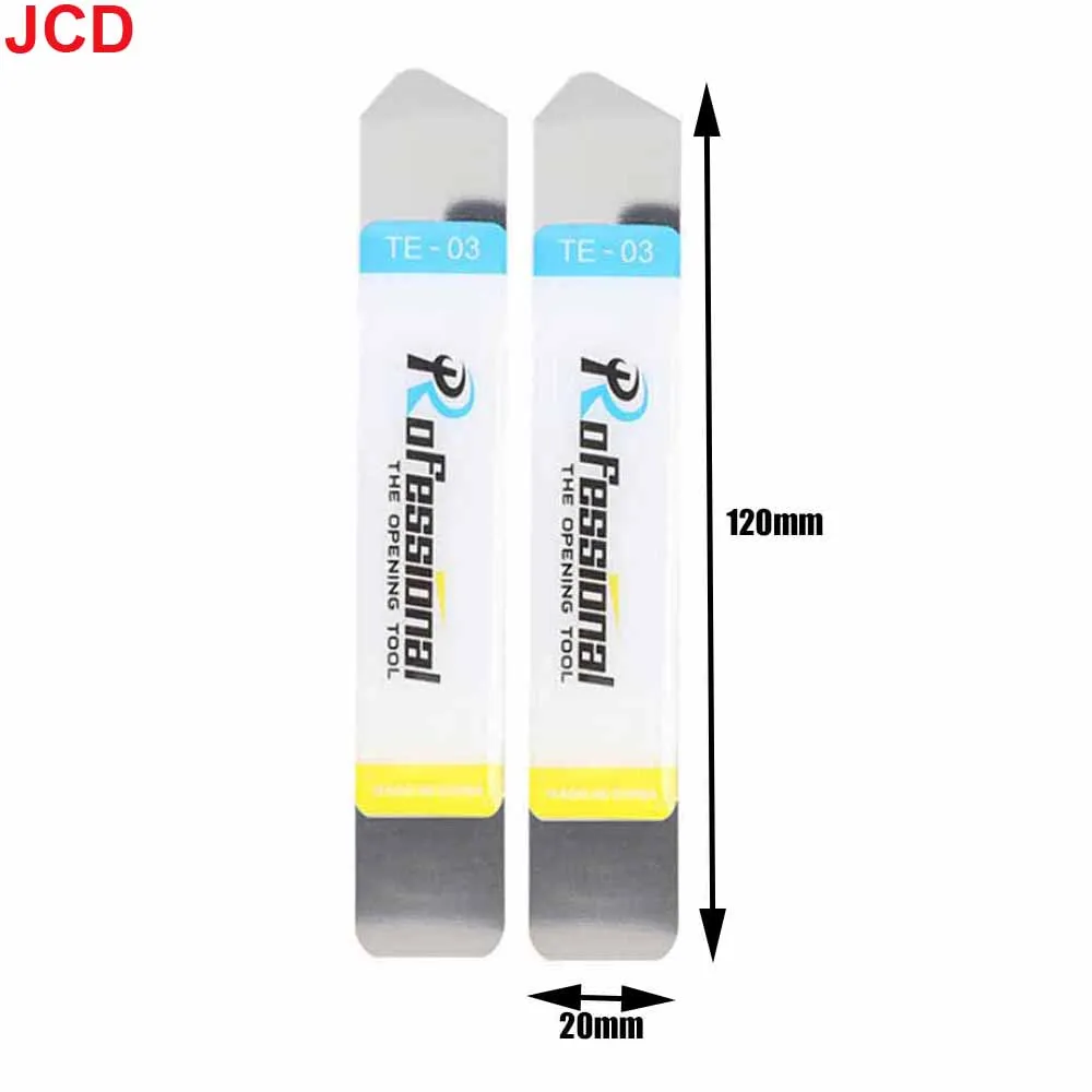 2Pcs Stainless Steel Blade Soft Thin Pry Spudger Cell Phone Tablet Screen Battery Opening Tools For Samsung IPhone IPad Opener image 4