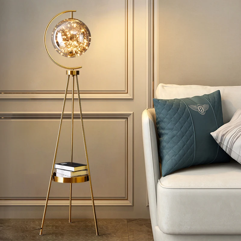 مصباح أرضي LED حديث وبسيط، غرفة المعيشة، غرفة النوم، الدراسة، مصباح رأسي إبداعي للتحكم عن بعد على طراز Nordic Ins، i