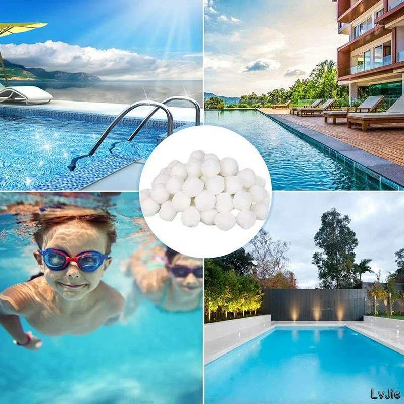 High Efficient Industrial Water Treatment Sand Filter Media Fiber Ball Swimming Pool Filter Ball For Aquarium - Image 2