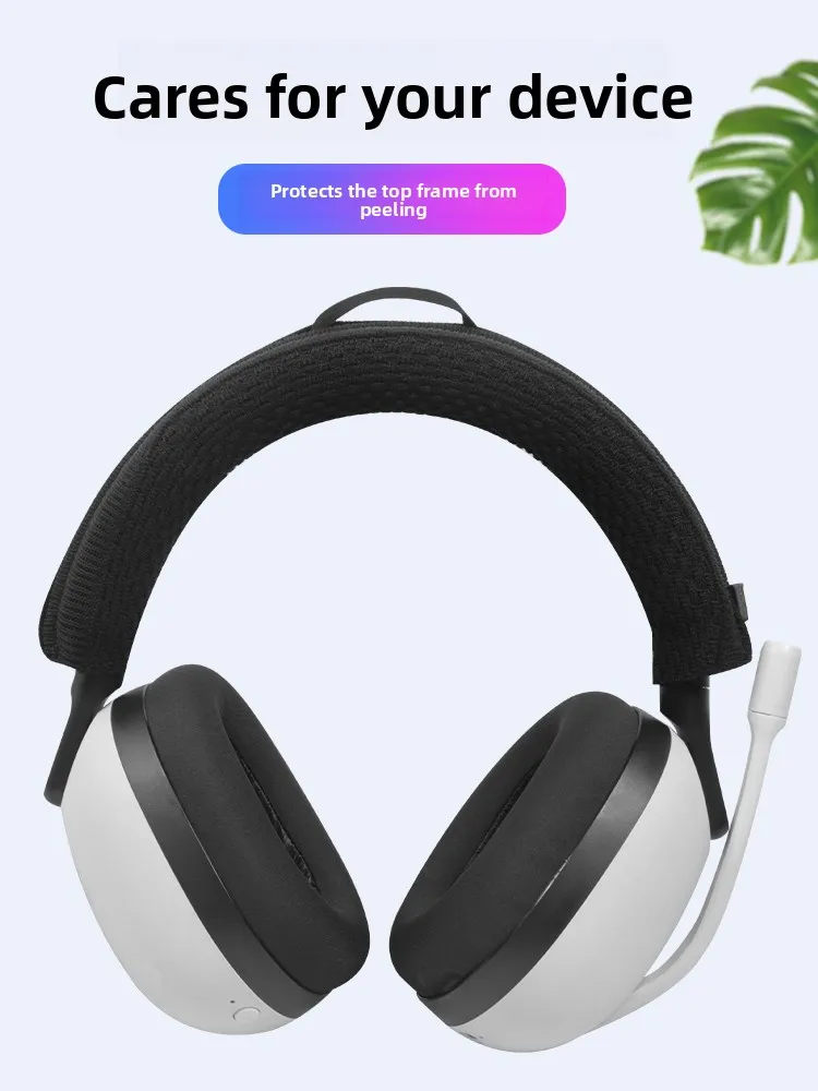 غطاء حماية لسماعات الرأس سوني INZONE H9، ملحقات إصلاح واستبدال لسماعات الرأس H3 H5 H7 WHG900N #4