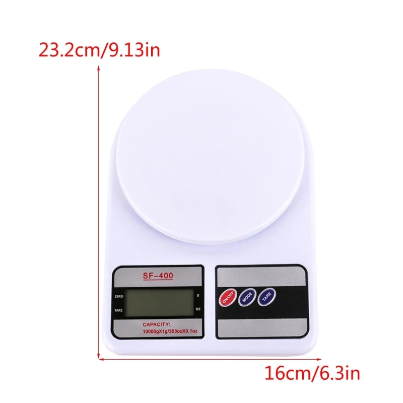 1PC Household Scale Digital Kitchen Scale Weighing Tool ABS Material Baking Scale Coffee Scale Perfect for Baking Coffee Beans