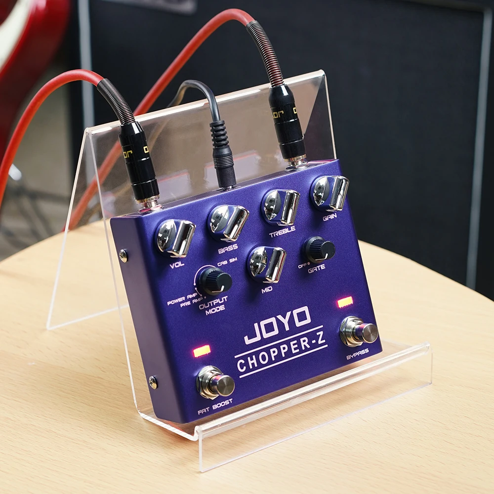 JOYO R-18 CHOPPER-Z Distortion Guitar Effect Pedal Modern Metal Sound Noise Gate High Gain Amplifier Simulation Guitar Pedal