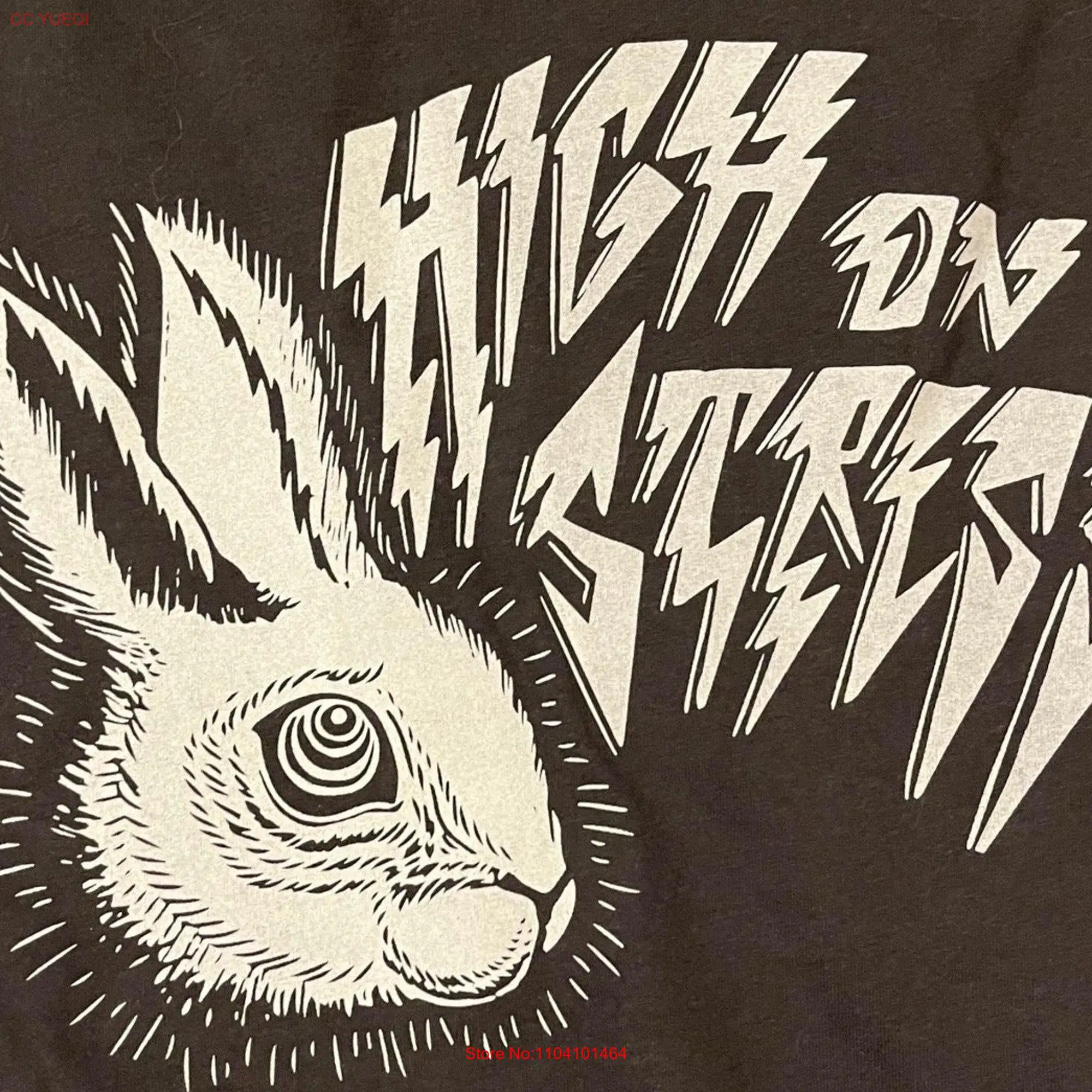 Stressed Out Bunny Rabbit T Shirt long or short sleeves