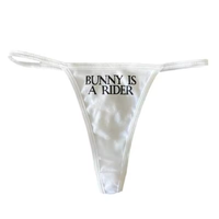 Y2K aesthetic retro mood girl letter print panties sexy chic slim fashion hot girl bottoms summer casual Harajuku style clothing