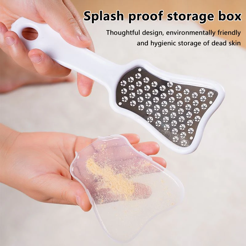Colossal Foot Scrubber แฟ้ม Rasp Spa Dead Skin แคลลัส Remover สแตนเลสเครื่องขูด Care Pedicure เครื่องมือคืนฟุตผลิตภัณฑ์