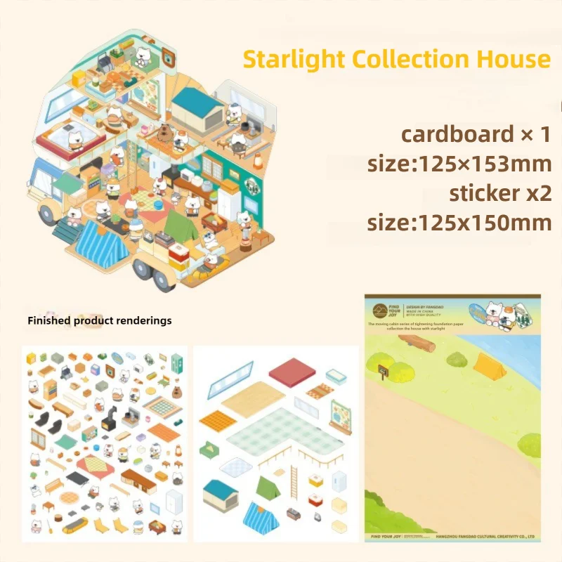 Cabin Stickers Landscape Stickers For Window Decoration Home Decor Gift Ideas