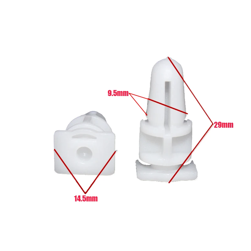 10Pcs 51471840961 For BMW 3 5 7 Series E30 E36 E39 E38 Plastic Door Sill Cover Plate Trim Mounting Rivet Clip Retainer Fastener