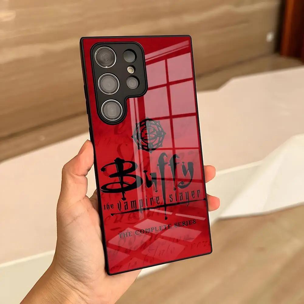 B-Buffy The Vampire Slayer Phone Case For Samsung S26 S24 Ultra S25 S23 S22 S20 Fe S21 Plus A54 A24 A53 A16 A13 Glass Cover