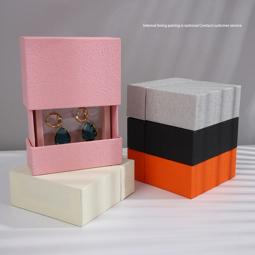 

20pcs Jewelry Packaging Drawer Box Jewellery Organizer Necklace Ring Bracelet Earrings Package Cardboard Storage Gift Boxes