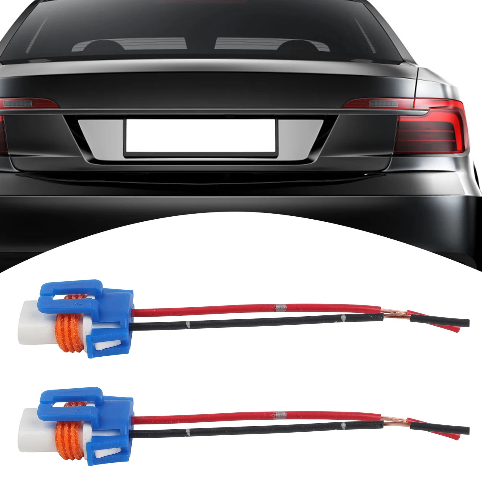 

Copper Wiring Adapter HB4 HB3 Bulb Socket Adapter Heat Resistant High Efficiency No Mechanic Required Car Maintenance