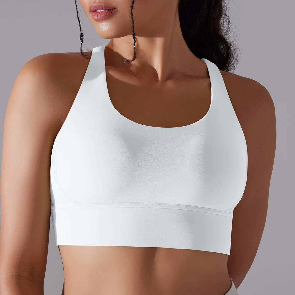 Frauen Yoga BraTank Tops für Fitness Nacktes Gefühl Sport Bh Gym Weste Frauen Leibchen Workout Unterwäsche Sportswear Outfit – Detail 3