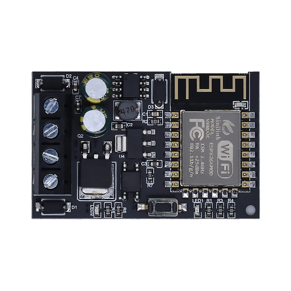 XY-WFMS ESP-12F WIFI Wireless Mobile Phone Remote Controller Board Module For Sinilink APP 5V-36V Smart Home Phone APP