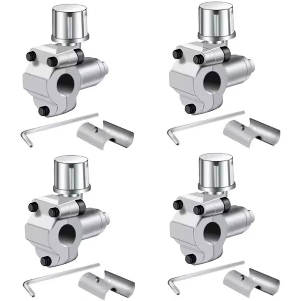 4Pack BPV-31 Piercing Valve HVAC 1/4 5/16 3/8 Inch Valve Piercing Line Tap Valve For Air Conditioner Tube Repairing Tools