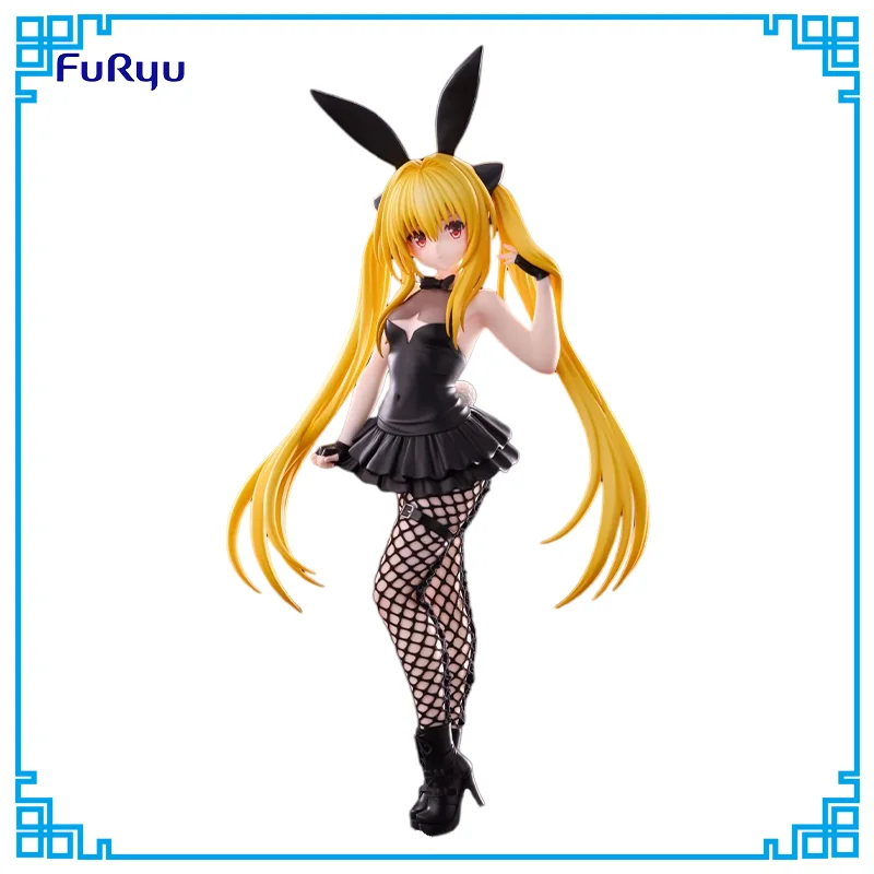 FuRyu To LOVE Ru Darkness BiCute Bunnies Anime-Figur Golden Darkness Sammlerstücke Desktop-Dekoration Ornamente Festivalgeschenke
