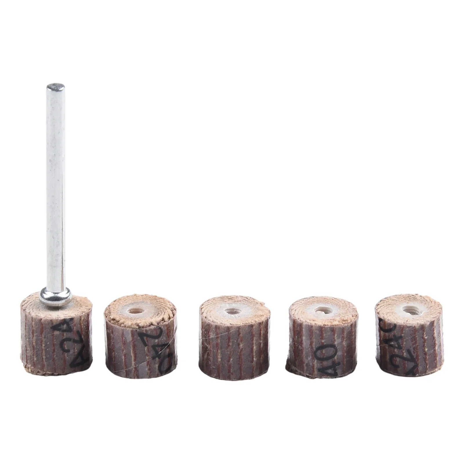 10pcs Sanding Flap Disc Flap Wheel Woodworking Grinding Polishing Tool W/mandrel Flap Wheel Net 10 * 8 * 3mm Power Tool Sets