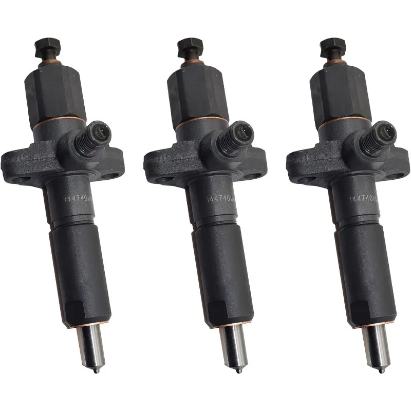 3 uds inyectores de combustible para Tractor Massey Ferguson 230 231 240 250 255 275 40B reemplazo del motor: 1447401R91 1076975M91 1447401E91