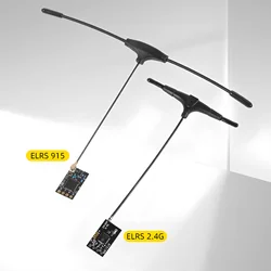 ELRS 915MHz / 2.4GHz NANO ExpressLRS Receiver With T type Antenna Support Wifi Upgrade for RC FPV Traversing Drones Parts