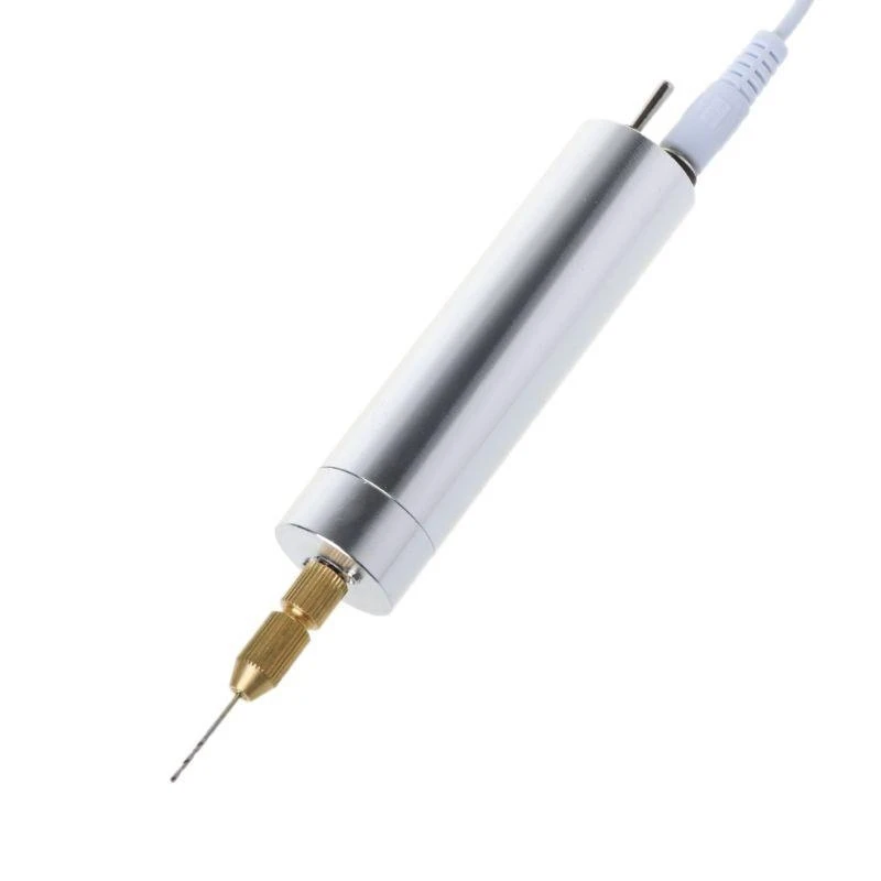 97QC Mini Micro Electric aluminio Taladro manejo portátil portátil Handheld 0.7/1.0/1.2 mm