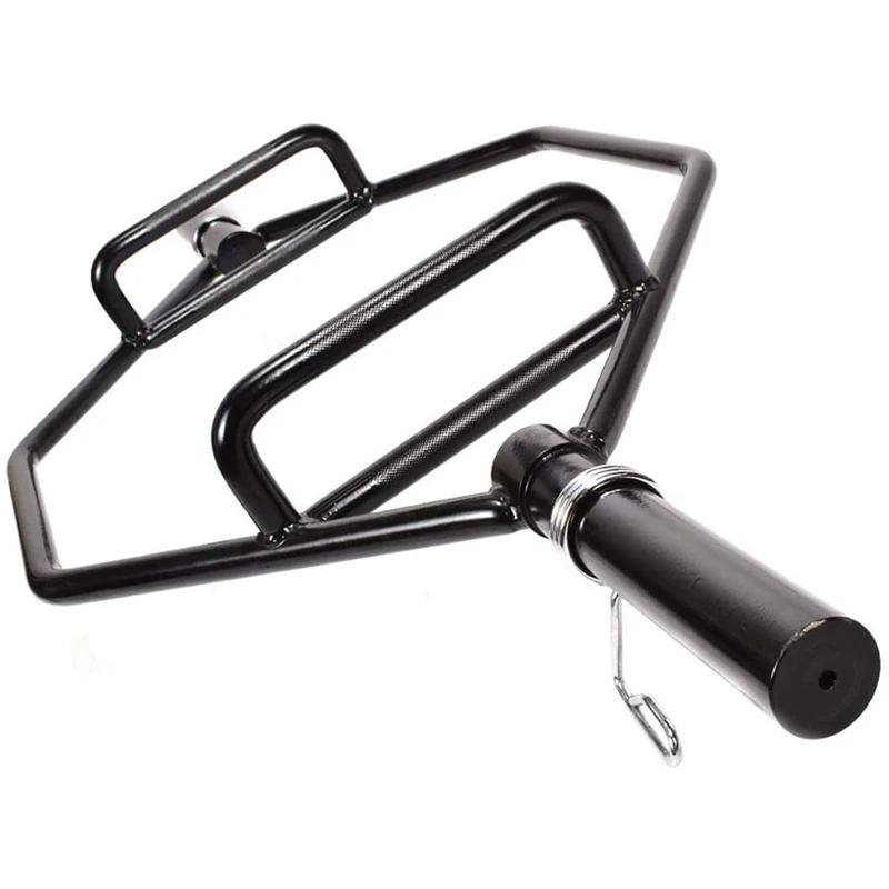

Hex Squat Barbell, Home & Gym Fitness Weight Lifting Training Equipment