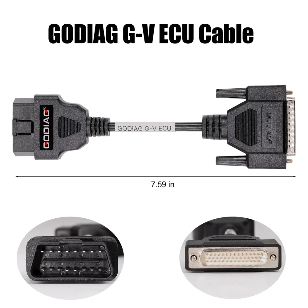 GODIAG G-V ECU Cable for Connecting Xhorse MULTI PROG with GT107 or GT107+ GPT BENCH BOOT to Read & Write Data