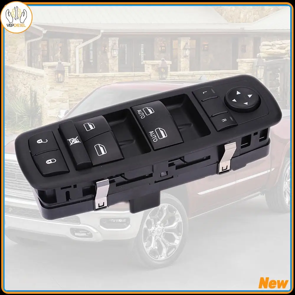 1pc Power Window Door Lock Switch 4602863AB 4602863AC 4602863AD For 09-12 Ram 1500 2500 3500 Master New Auto Parts