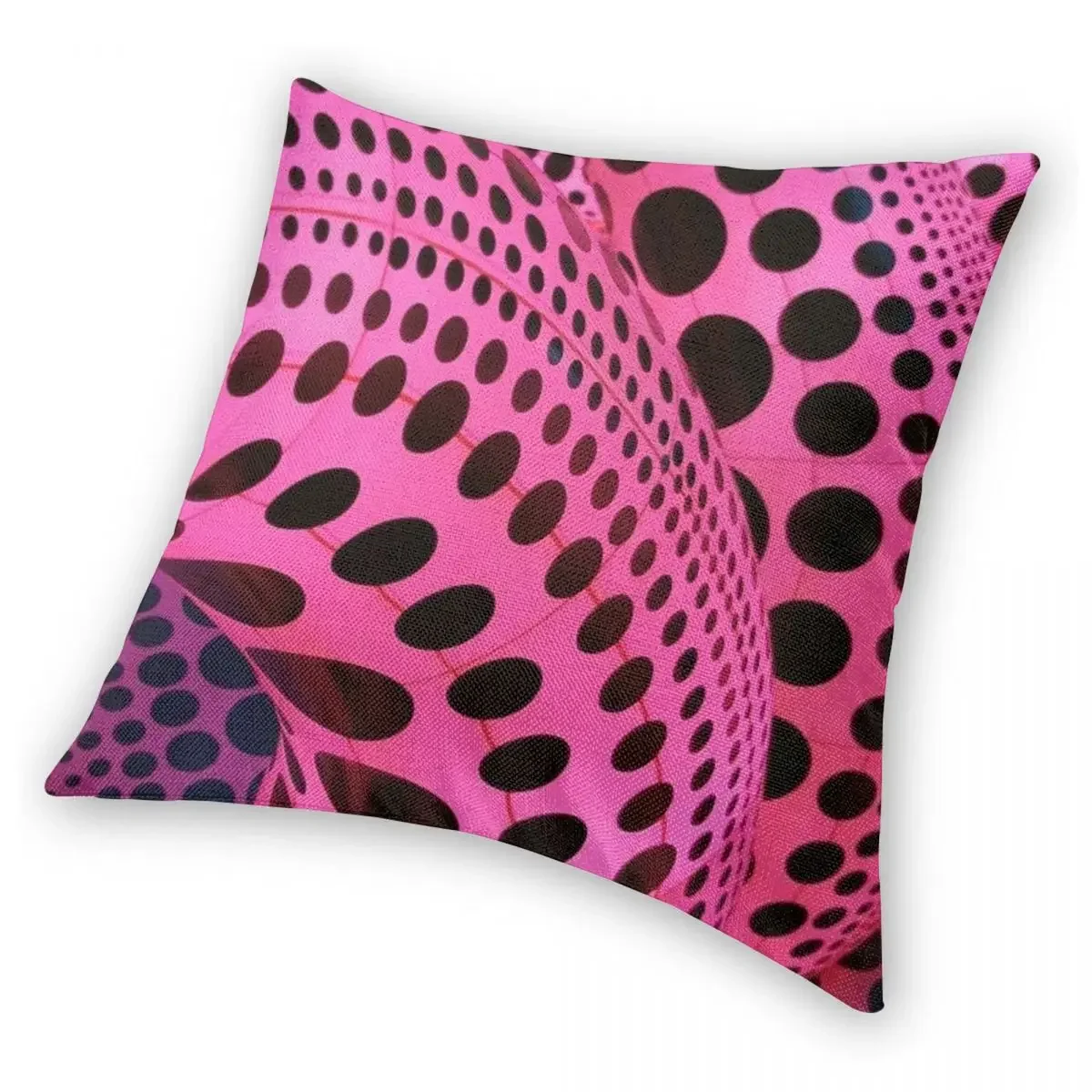 Pink Dots Pillowcases Bed Car Yayoi Kusama Art Abstract Pumpkin Polka Pop Aesthetic Cushion Cover Cool Decor Throw Pillow Case