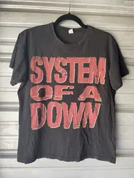 System Of A Down Soad 2012 Tour Cities Black T-Shirt Men'S Medium Rock Metal