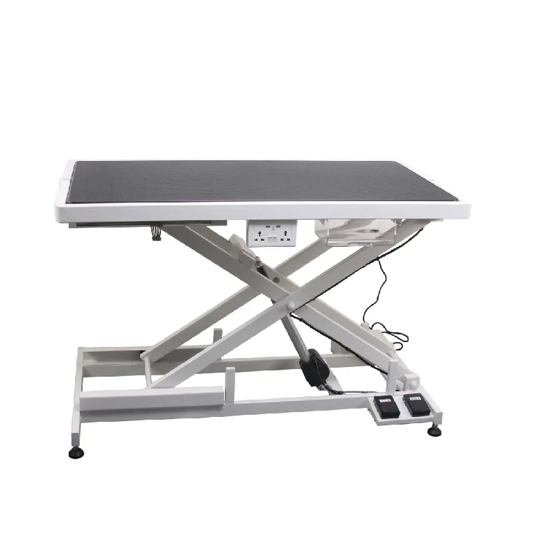 808/808Pro Electric Scissor Lifting Table Dog Grooming Table with Tools Organizing Drawer