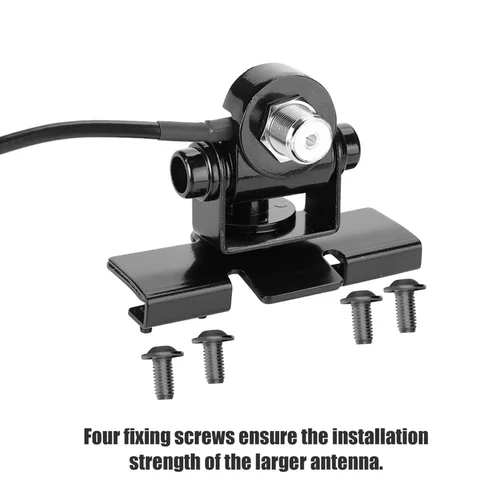 Imagen 2 del producto Soporte de montaje de antena de coche para Radio móvil, montaje de Clip para coche, tapa de maletero/hatchback/montaje de puerta