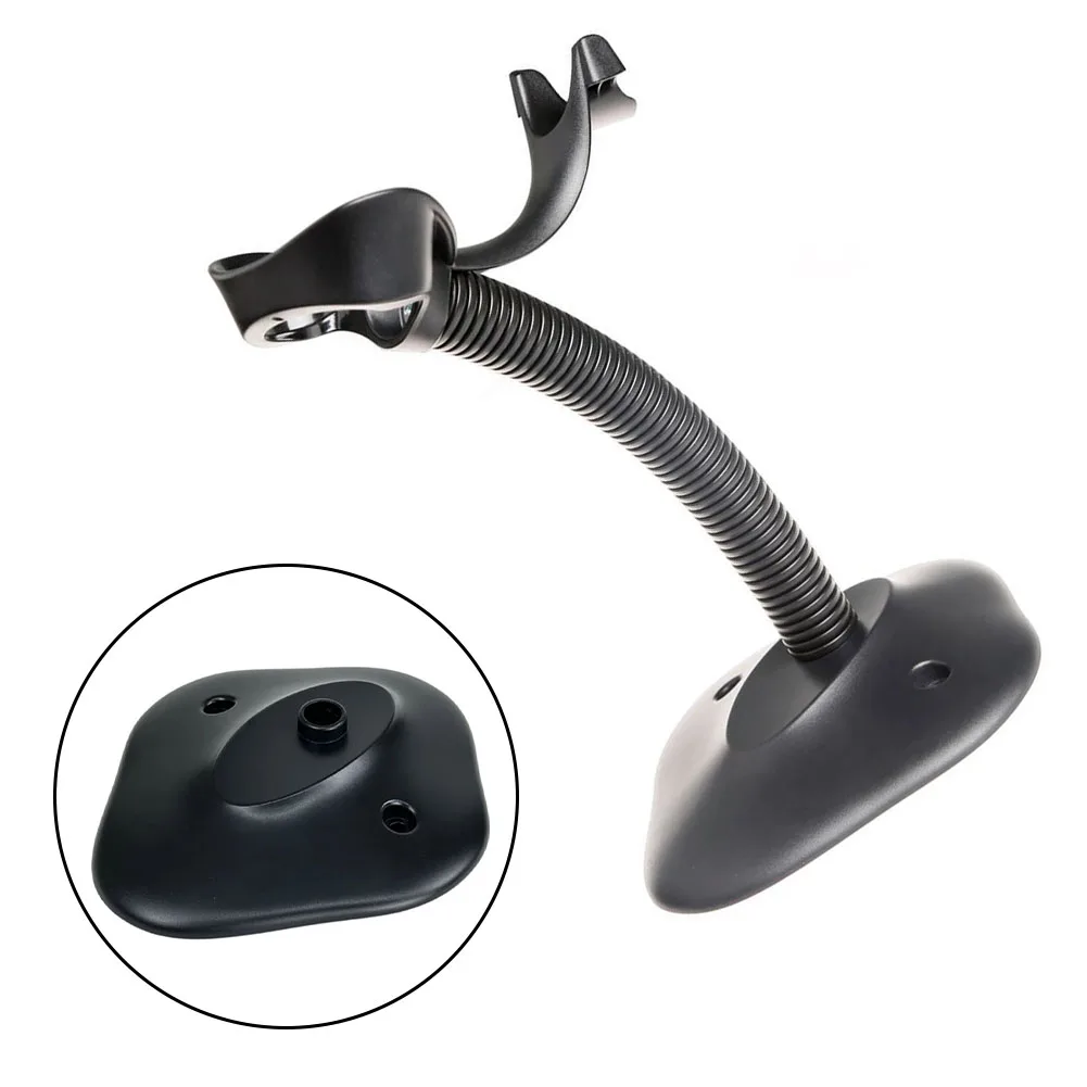 Adjustable Holder for Zebra LS2208 DS2208 DS4308 DS4608 Scanner 20-61019-04R with Metal Gooseneck and Stable Anti-Slip Base