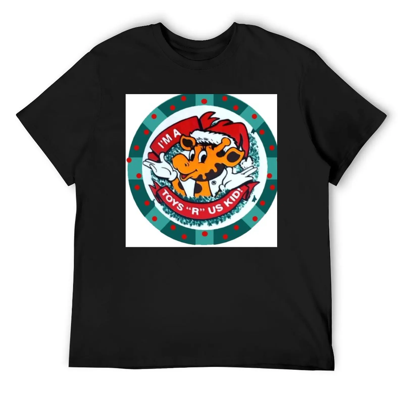 

Retro Geoffrey the Giraffe Holiday Logo [I'm a Toys R Us Kid!] T-Shirt anime figures animal prinfor boys clothes for men