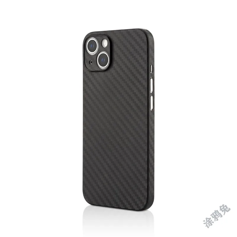 Hurtownia: Etui na telefon z teksturą włókna węglowego chroniące obiektyw aparatu, do iPhone 17 16 15 14 13 12 11 x 8 7 plus Pro Max — zdjęcie produktu 3