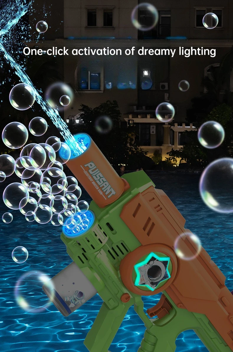 Pistola ad acqua elettrica per bambini giocattolo automatico_voghion.com