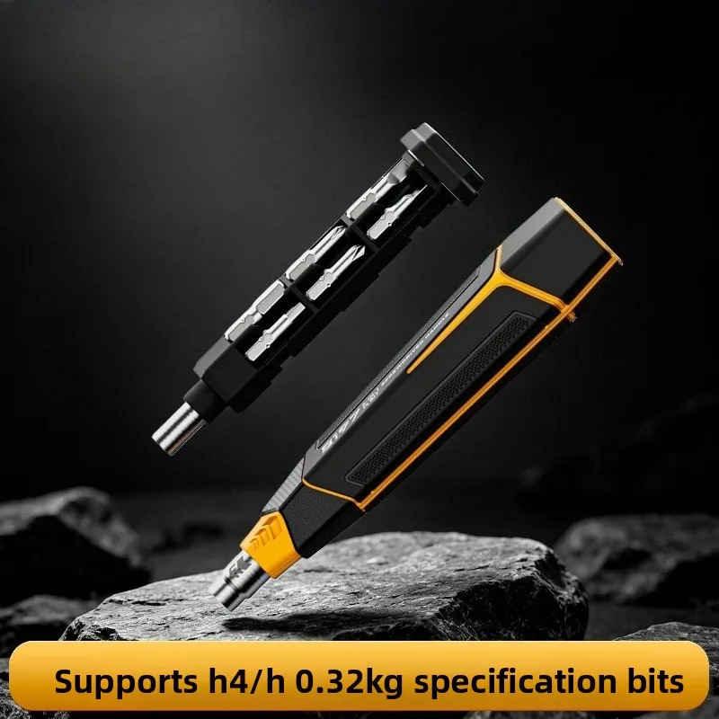 JAKEMY Hand Screwdriver Set Rotating Tail Cap H4 H6.3 Universal Screwdriver Bits Portable Repair Disassembly Hand Tool JM-8197