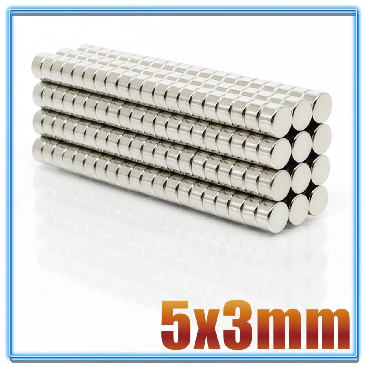 20-2000pcs 5x3mm Magnet Round Fridge Office Whiteboard Refrigerator Craft Diy Science  5*3mm Accessory