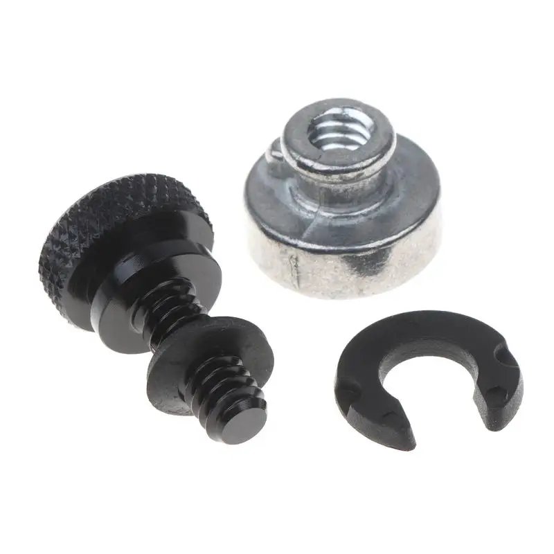 Carbon Steel Motorcycle Rear Seat Bolt Nut Kit 6mm 1Pack Durable Mounting Screw for Motorbike Modification Accessories