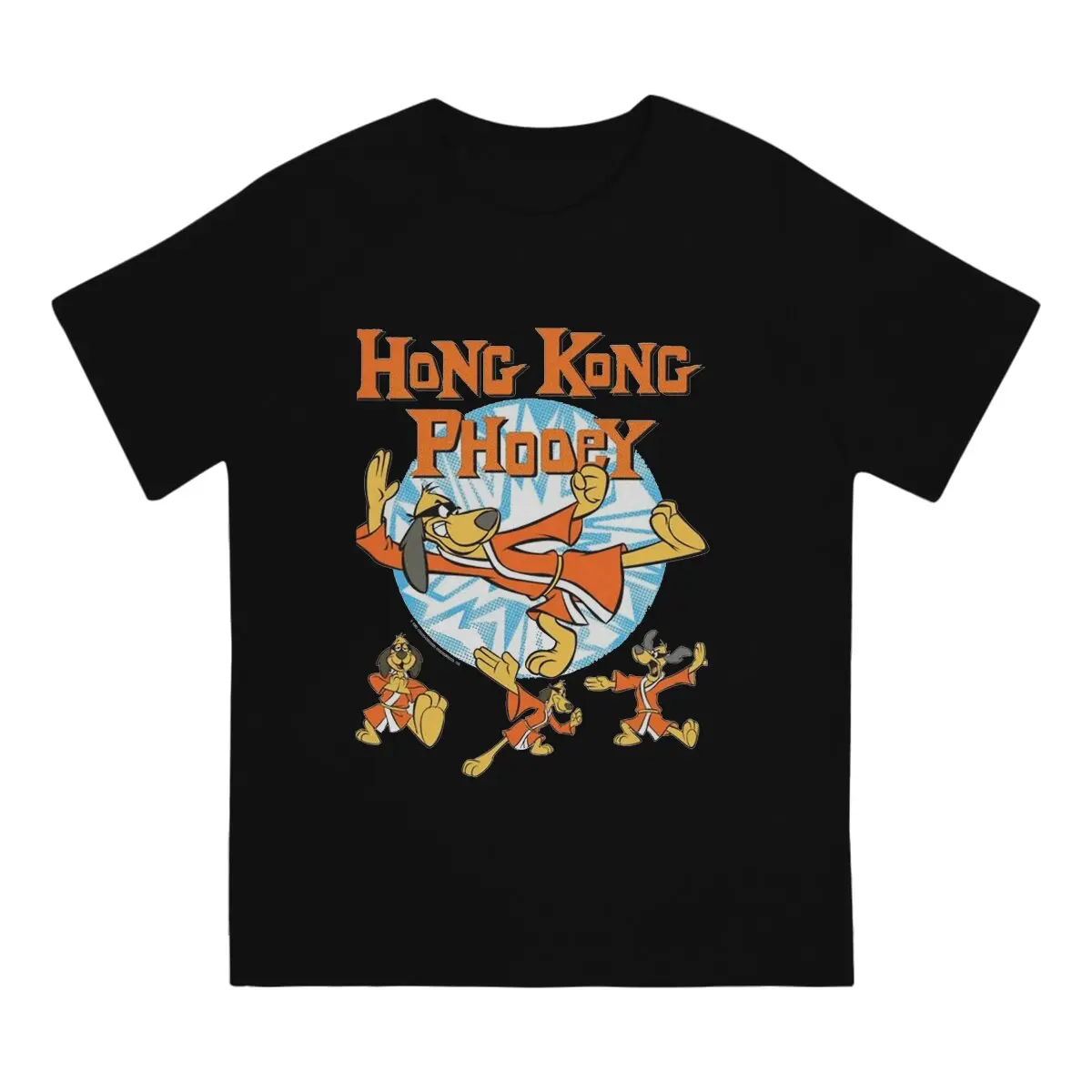 Men Hong Kong Phooey 1970s Classic T Shirt Hong Kong Phooey Cotton Clothes Funny Short Sleeve Round Collar Tee Shirt T-Shirt