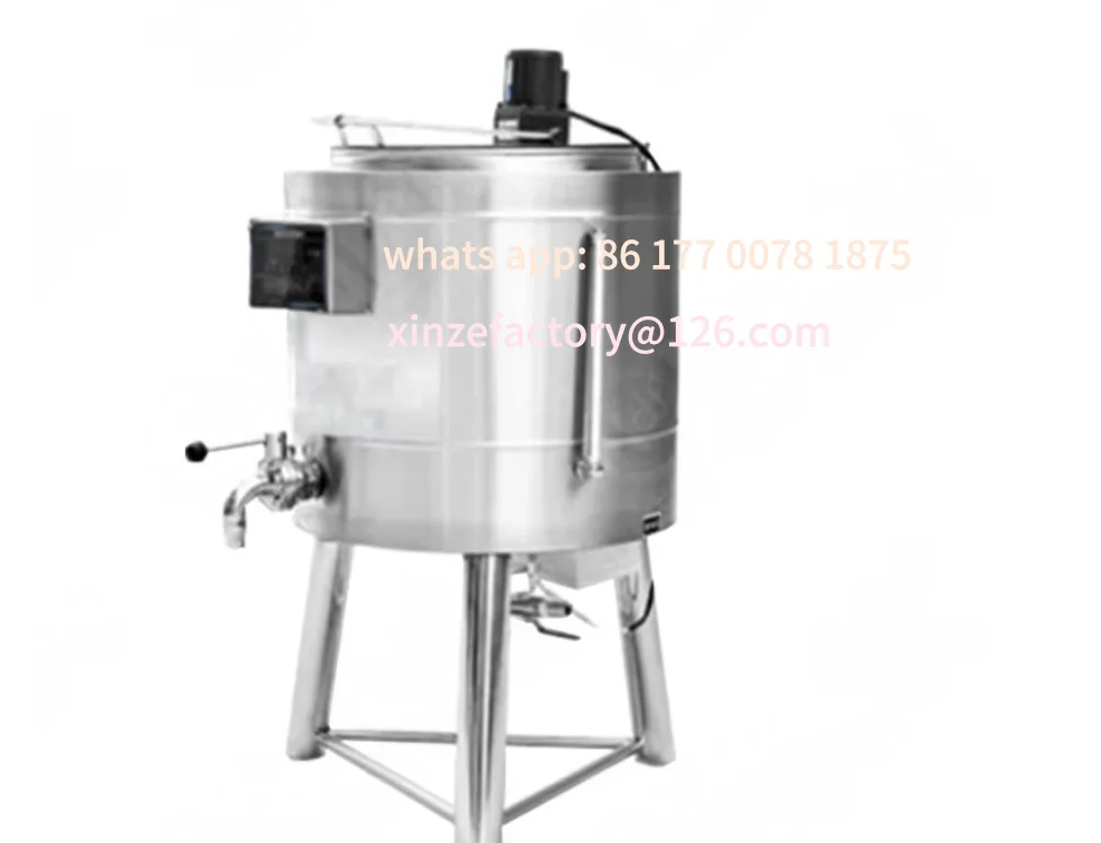 Customizable 30L 50L 75L 100L 200L 300L 1000L Stainless Steel Pasteurizer Milk Pasteurizer