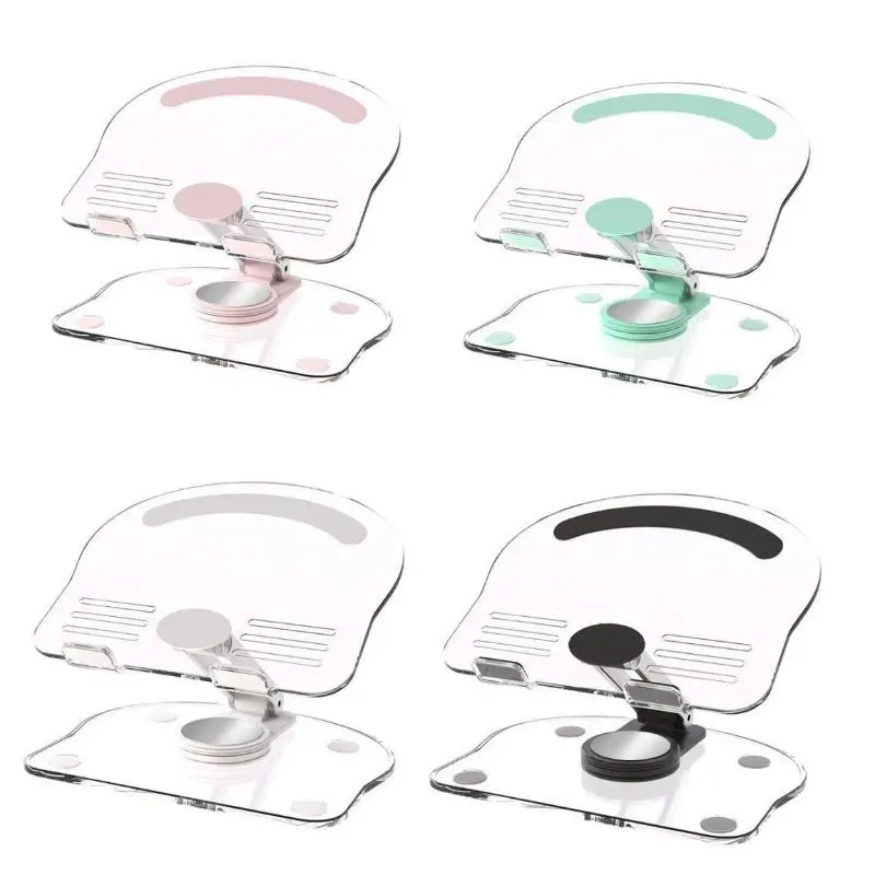 Support universel pliable pour téléphone portable, rotatif à 360 degrés, pour tablette, antidérapant, hauteur réglable pour IPad/iPhone