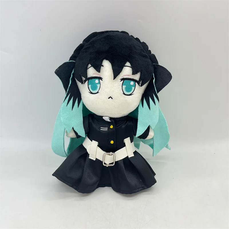 Demon Slayer Tokitou Muichiro Plush Toy 26cm Anime Kimetsu No Yaiba Stuffed Plushie Doll Kids Toy Gift Cartoon Cotton Doll Toys