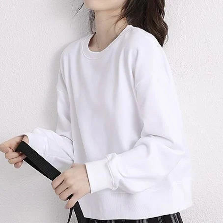 여성용 크롭 스웨트셔츠 가을 여성 의류 롱 하이스트리트 핫스위트 퍼스널 지퍼 바틱 염색 꽃무늬 카와이 Y2K 여성