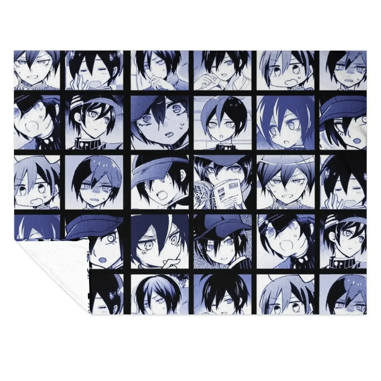 

Shuichi Manga Collection (Colored) Throw Blanket wednesday Bed Fashionable Stuffeds Retros Blankets