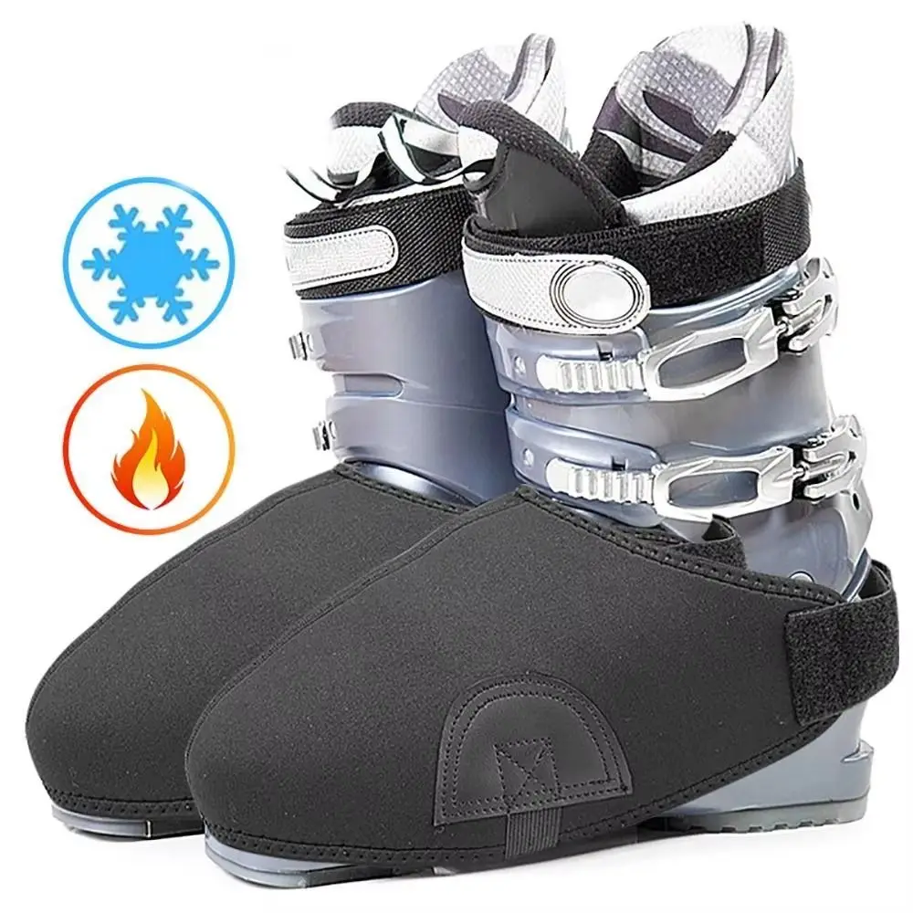 

Keep Warm Anti-Slip Ski Boot Covers Snowproof Windproof Ski Shoes Warmer Neoprene Elastic Skiing Boot Glove Men Women
