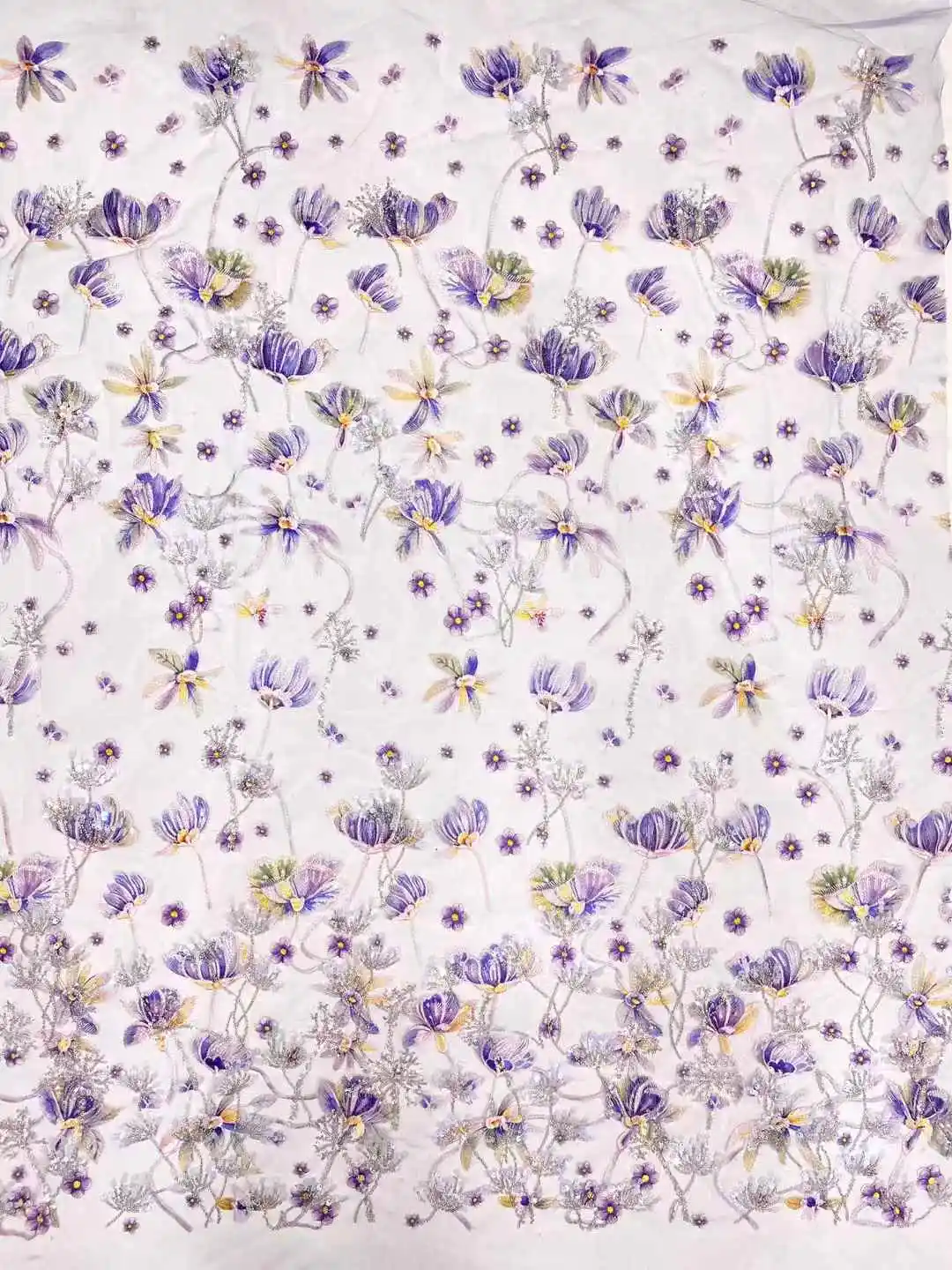 Kain Renda Payet Manik-manik Mewah Afrika untuk Pernikahan Nigeria, Pengantin Pria Bordir Tulle, Renda Berkualitas Tinggi