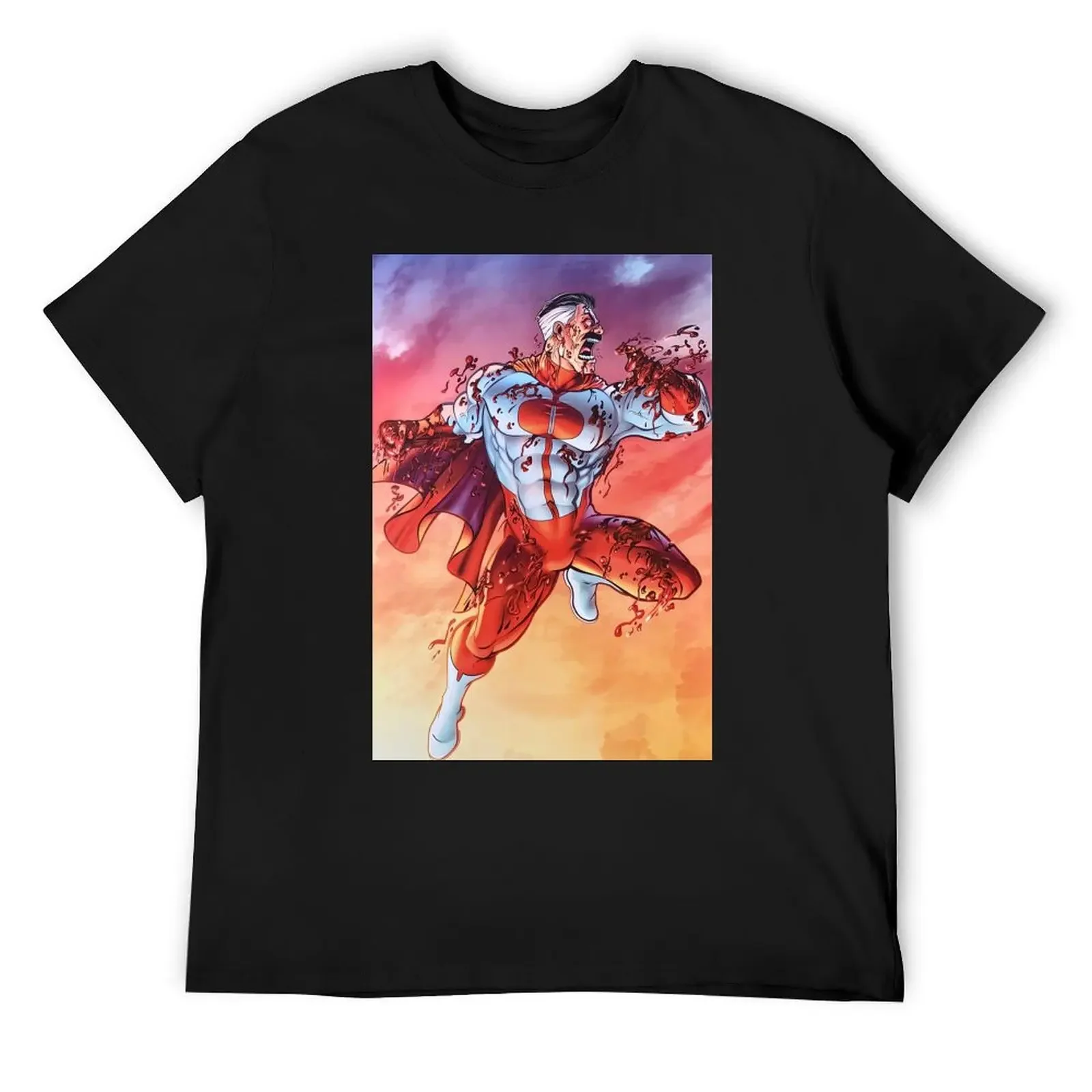 

Omni Man Original Art T-Shirt customs design your own graphic shirts oversized t shirt mens t shirt
